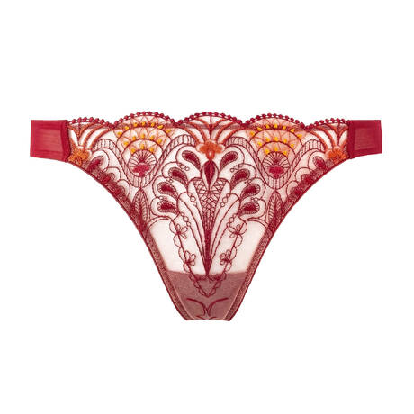 I.D. SARRIERI Tanga Memories of Love Dark Red