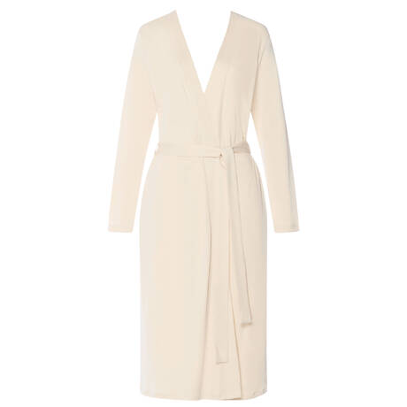 HANRO Cotton Dressing gown Belen Summer Sand