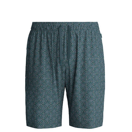 CALIDA Men's bermuda shorts cotton RMX Sleep Leisure Deep Petrol