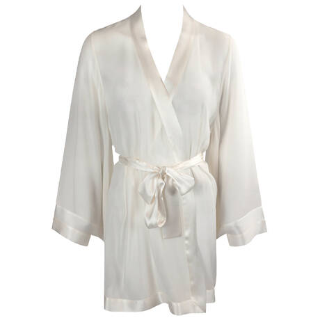 MARJOLAINE Silk Kimono Chroméa Calista Nude