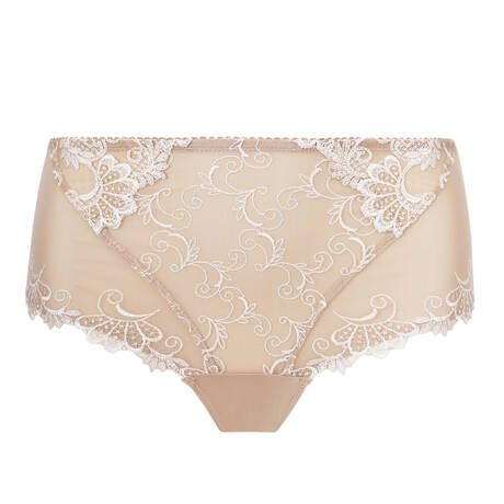 LISE CHARMEL High-waisted panty Dressing Floral Ambre Nacre