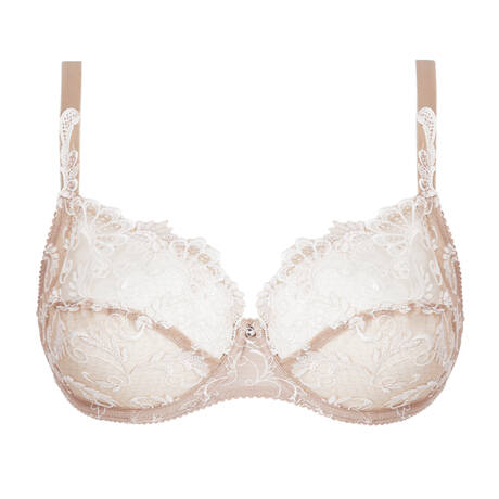 LISE CHARMEL Underwire bra for well-being Dressing Floral Ambre Nacre