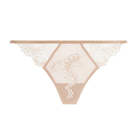 LISE CHARMEL Thong Dressing Floral Ambre Nacre