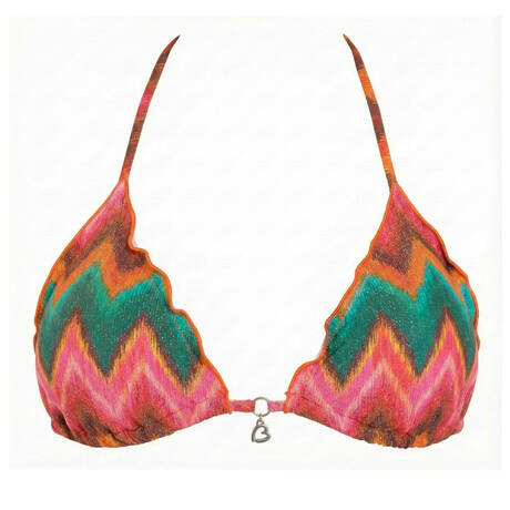 BANANA MOON Haut de maillot de bain triangle Ciro Nalika Orange