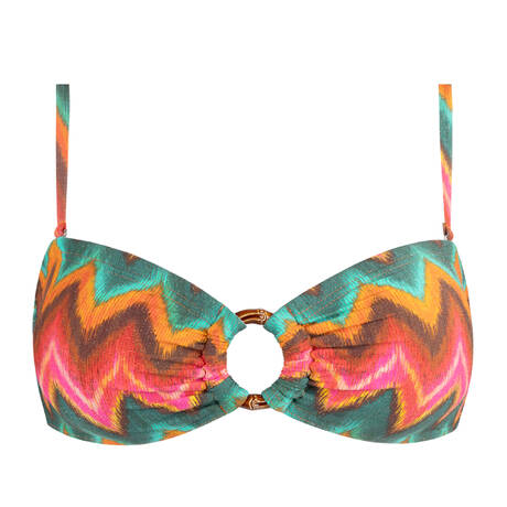 BANANA MOON Bandeau bikini top Myero Nalika Orange