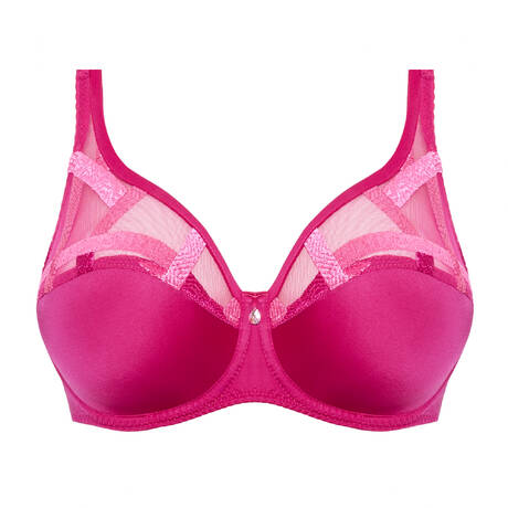 LOUISA BRACQ Triangle bra Série Fuchsia