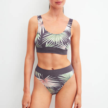 2 pieces set CALIDA Elastic Trend Graystone