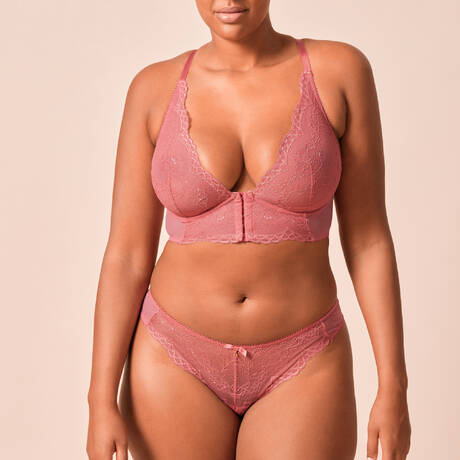 Ensemble 2 pièces GOSSARD Superboost Lace Mauve Pink