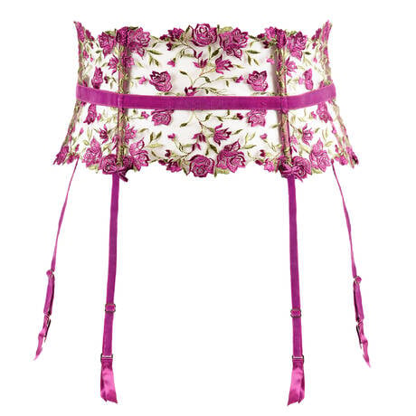 DITA VON TEESE Porte-jarretelles Rosewyn Pinot Noir
