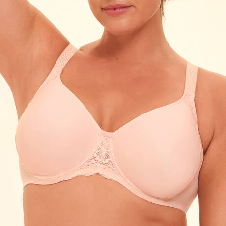 SIMONE PÉRÈLE T-shirt bra Caresse Poudre