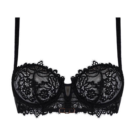 SIMONE PÉRÈLE Demi-cup bra Idole Black