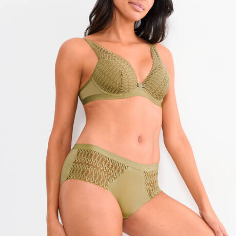 2 pieces set TRIUMPH Aura Spotlight Olive Gold