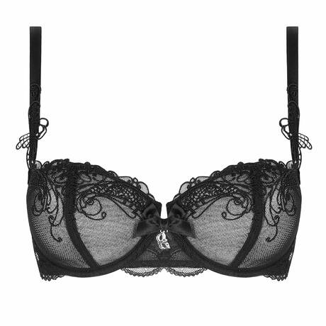 LISE CHARMEL Demi-cup bra Soir de Venise Black