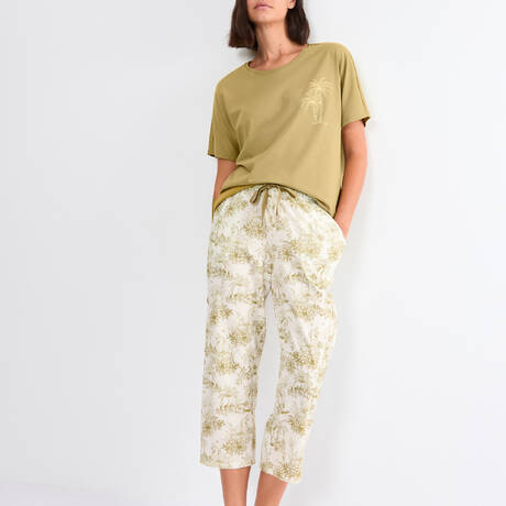 2 pieces set TRIUMPH Mix & Match Olive Gold