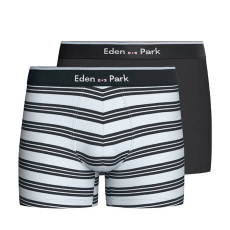 EDEN PARK  Pack de 2 boxers homme en coton Heritage Costela + Marine EP
