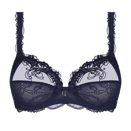 LISE CHARMEL Lace underwire bra Soir de Venise Bleu Venise