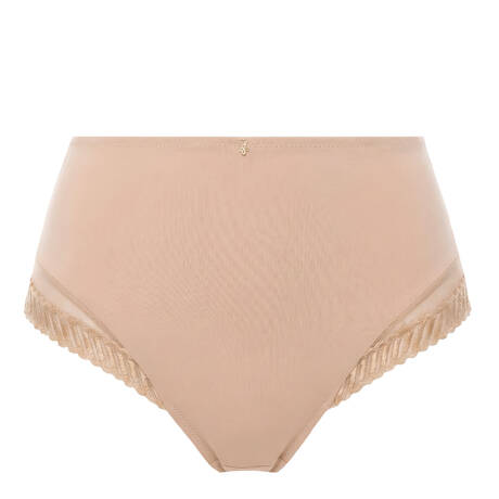 AUBADE High-waisted panty Sheer Emotion Sand