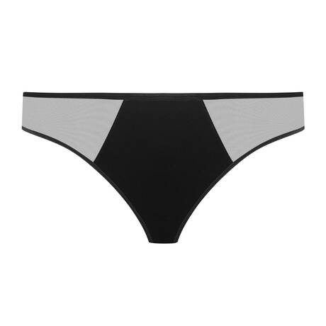 SCANDALE Velvet Open brief Rococo Scandale Black