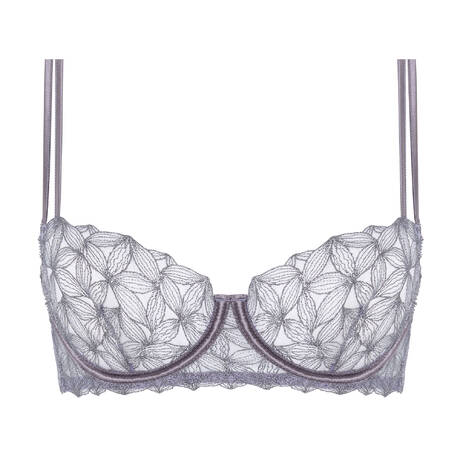 COCO DE MER Demi-cup bra Esme Powder blue