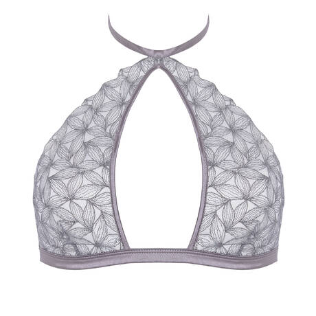 COCO DE MER Ouvert bustier bra Esme Powder blue