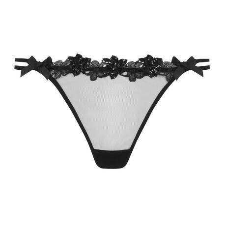 AGENT PROVOCATEUR Brief Floss Black