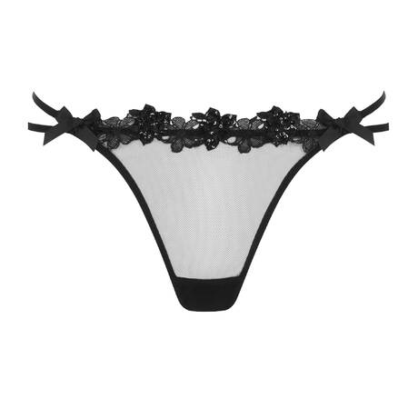 AGENT PROVOCATEUR Thong Floss Black