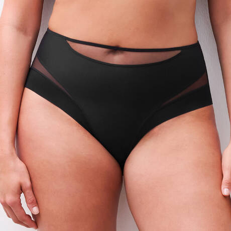 CHANTELLE High-waisted panty Pulp Edge Black