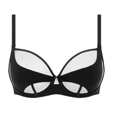CHANTELLE Full-cup bra Pulp Edge Black