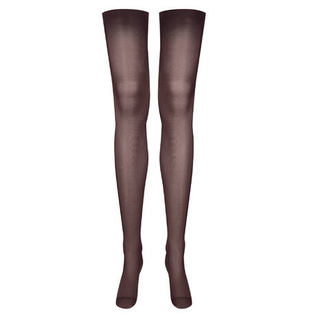 MAISON CLOSE 40 denier Stockings Les Coquetteries Brown