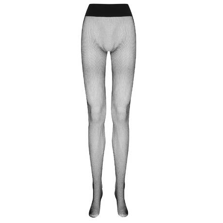 MAISON CLOSE Fishnet tights Seamless Legwear Scandale Black