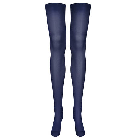 MAISON CLOSE 40 denier Stockings Les Coquetteries Marine