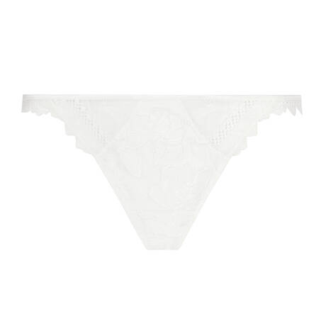 LISE CHARMEL Thong Sublime Organza Ecru Nacre