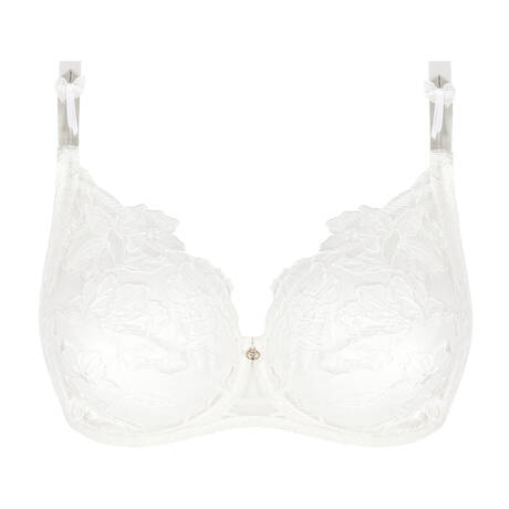 LISE CHARMEL Underwire bra for well-being Sublime Organza Ecru Nacre