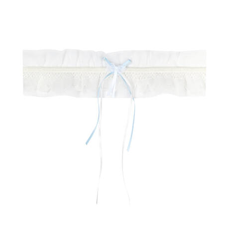 LISE CHARMEL Jarretière Sublime Organza Ecru Nacre