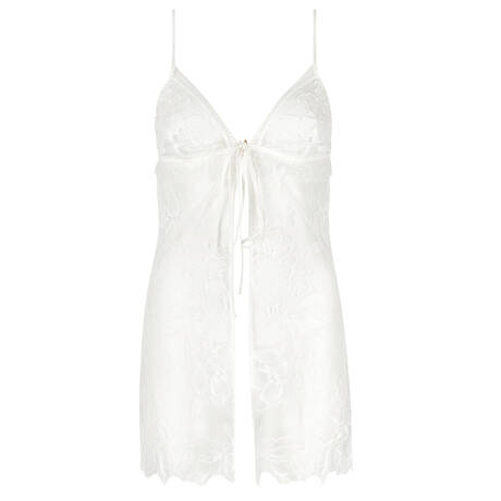LISE CHARMEL Nuisette ouverture frontale Sublime Organza Ecru Nacre