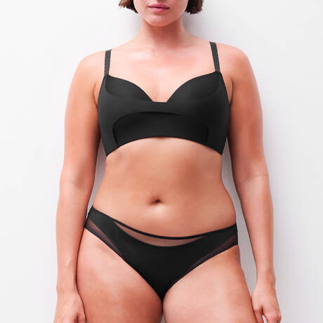 2 pieces set CHANTELLE Pulp Edge Black