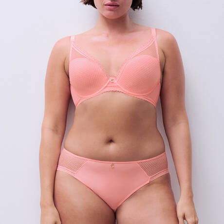 2 pieces set CHANTELLE Romance Fluor Pink