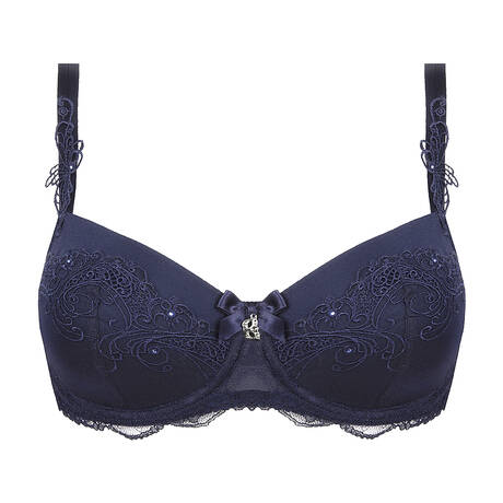 LISE CHARMEL Soutien-gorge coques bonnets profonds Soir de Venise Bleu Venise
