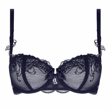 LISE CHARMEL Demi-cup bra Soir de Venise Bleu Venise