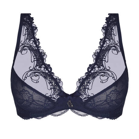 LISE CHARMEL Lace triangle bra Soir de Venise Bleu Venise