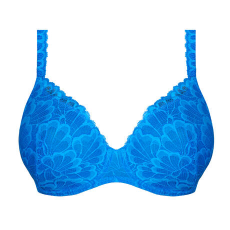 PRIMADONNA TWIST Lace Heart-shaped padded bra Mocuto Blu China