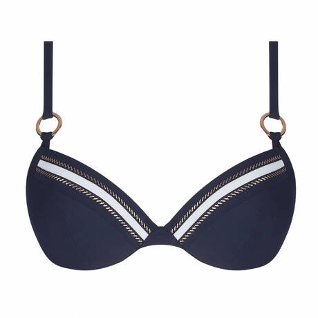 LISE CHARMEL Haut de maillot de bain coques Cordage Precieux Cordage Navy