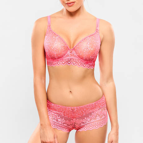 Ensemble 2 pièces EMPREINTE Cassiopée Electric pink