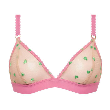 DORA LARSEN Wireless bra Bessie Pink