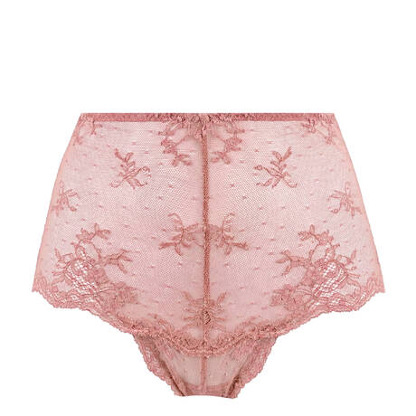 DORA LARSEN Lace High-waisted panty Astra Pink