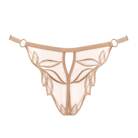 ATELIER AMOUR Open tanga Dolce Vita Dune