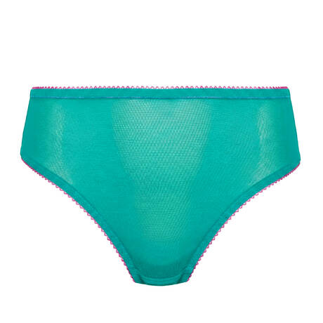 DORA LARSEN High-waisted panty Jean Clean Blue