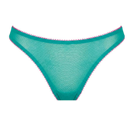 DORA LARSEN Thong Jean Clean Blue
