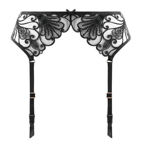 SHIKKOSA Garter belt Alba Black