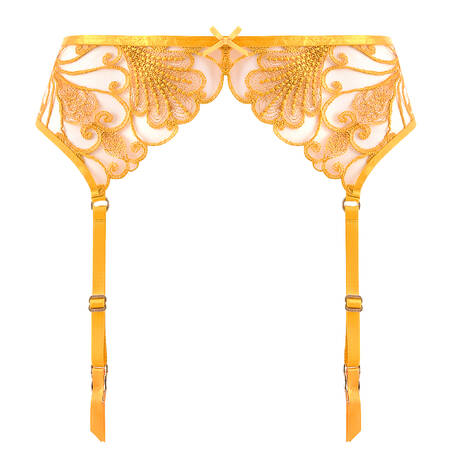 SHIKKOSA Porte-jarretelles Alba Lemon Curry